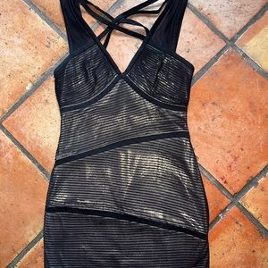 BCBGMAXAZRIA black dress